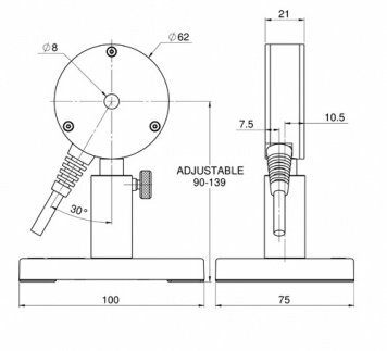 Датчик для измерения энергии от 0,2 мкДж до 1 мДж серии PE9-C