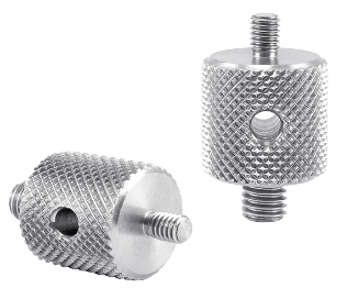 07SRA-2 Резьбовой адаптер с боковым отверстием, M6 - M4, диаметр отверстия 4 мм