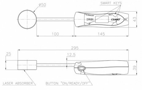 Датчик для измерения мощности от 20 до 1000 Вт серии Comet 1K