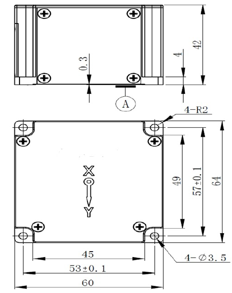Низкоточный двухосевой волоконный гироскоп