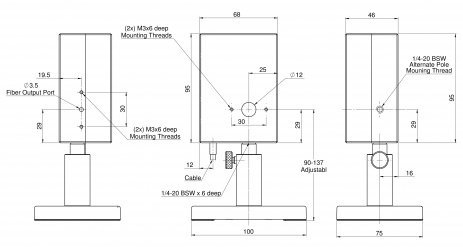 Фотодиодный датчик серии 3A-IS