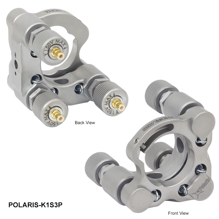 POLARIS-K1S3P - Держатели оптики Ø1" Polaris, 3 регулировочных винта