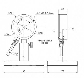 Датчик для измерения энергии от 10 пДж до 150 нДж серии PD10-pJ-C