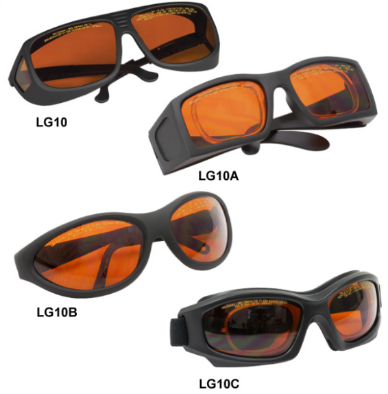 LG10 - Защитные очки, 35% пропускание видимого излучения