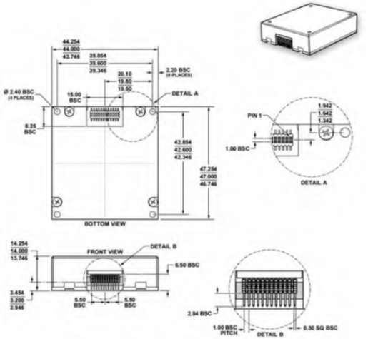 MEMS IMU с расширенными характеристиками для навигации БПЛА