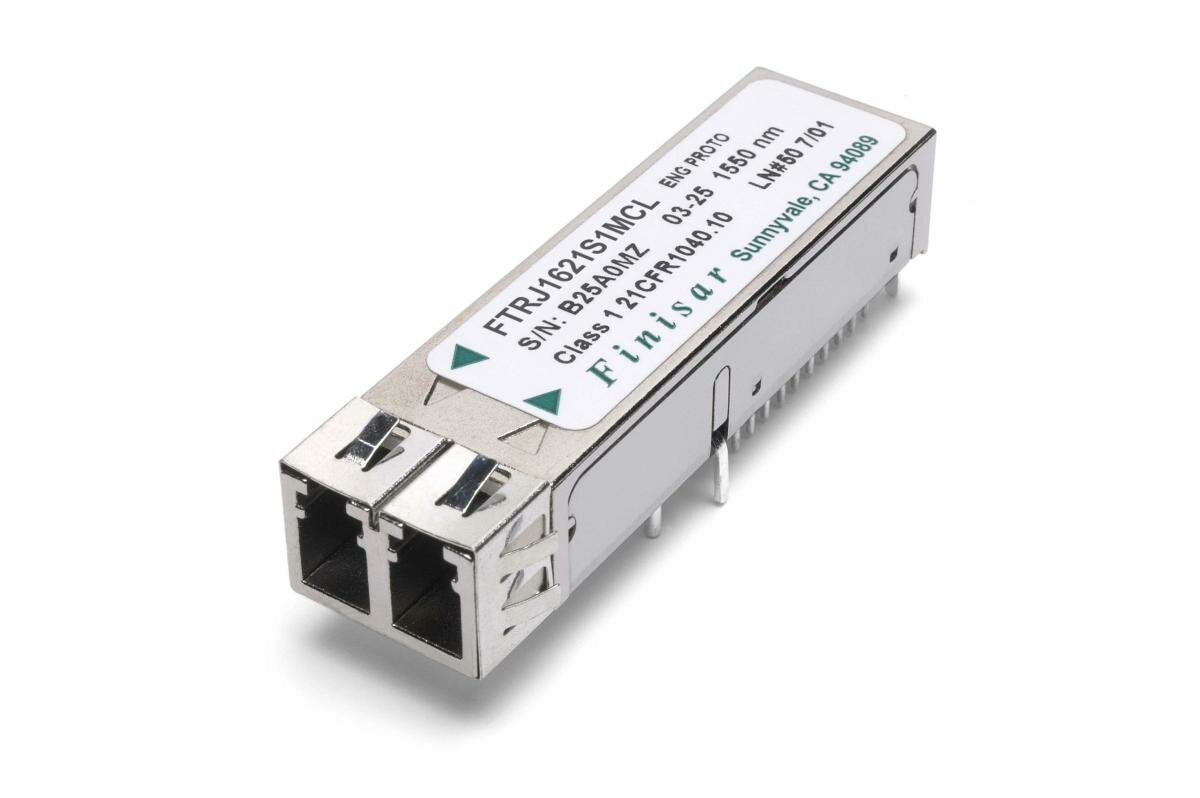 Оптический трансивер SFF, 2x10, PIN, OC-48 LR-2/STM L-16.2