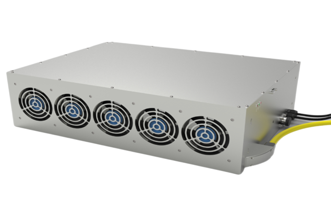 Одномодовый непрерывный 2кВт лазер с воздушным охлаждением CWFL-IR