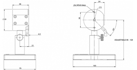 Фотодиодный датчик серии IS-1-2W