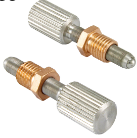 07ASL-M6E-10 Винт точной регулировки с гайкой, M4x0.25, Диапазон перемещения: 10 мм