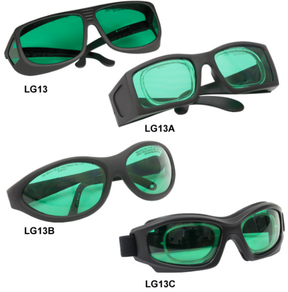 LG13 - Защитные очки, 39% пропускание видимого излучения