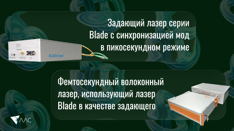 Высокостабильные пикосекундные и фемтосекундные волоконные лазеры серии Blade: параметры и применения