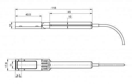 Фотодиодный датчик для измерения мощности от 0,1 мВт до 20 мВт серии BC20