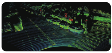 905 нм Гибридный LiDAR для беспилотных применений MCHT-CH16X1