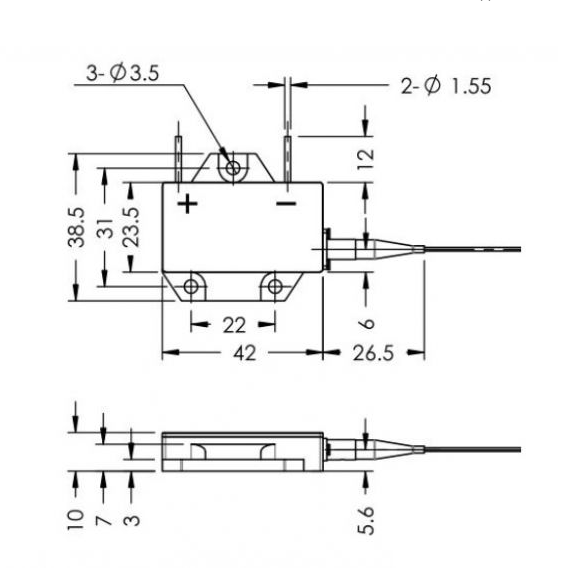 45 Вт, 915 нм, лазерный диод