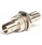 Оптический проходной ST-ST адаптер с круглым фланцем