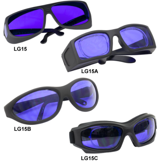 LG15 - Защитные очки, 15% пропускание видимого излучения