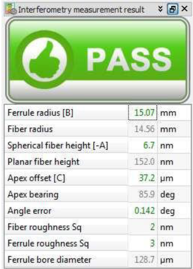 Панель результатов измерений.png Панель результатов измерений.png