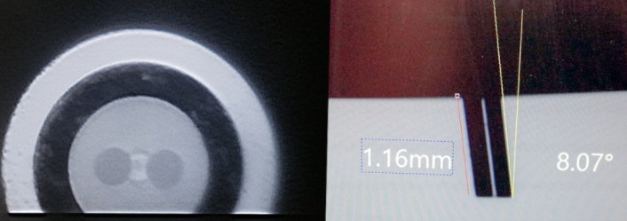 Полировка волокна с сохранением поляризации под углом.png