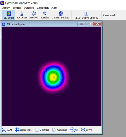 Рисунок 4 – Общий вид ПО LightBeam Analyzer.png