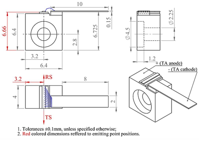 Конусный усилитель серии TA-1080-50-CM-3W