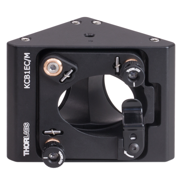 KCB1EC/M - Угловой кинематический держатель эллиптических зеркал для Cage систем 30 мм