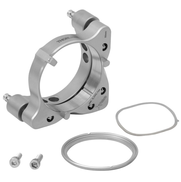 Держатель оптики Polaris Ø50 мм, 2 регулировочных винта