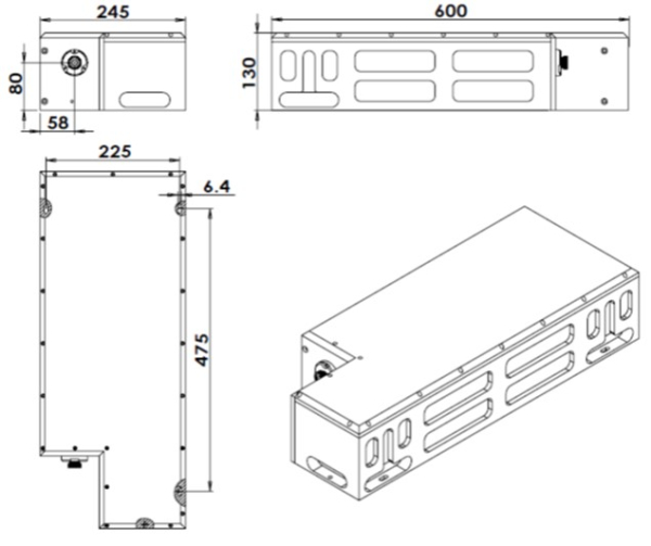 Высокоэнергетичный твердотельный лазер с модуляцией добротности серии SRT-LPS-L