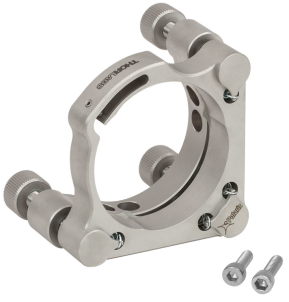 Держатель зеркал Polaris Ø2", 3 регулировочных винта