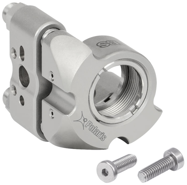Держатель оптики Polaris Ø1/2" с резьбой SM05, 3 регулировочных винта