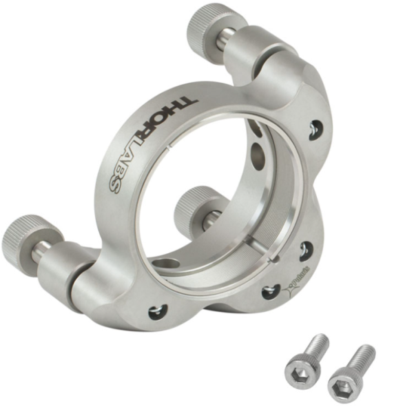 Держатель оптики Polaris с резьбой SM2, Ø2", 3 регулировочных винта