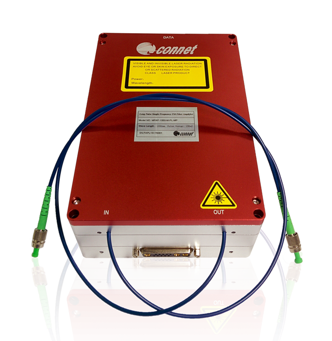 Одночастотный  волоконный усилитель с сохранением поляризации 1,5 мкм CW 