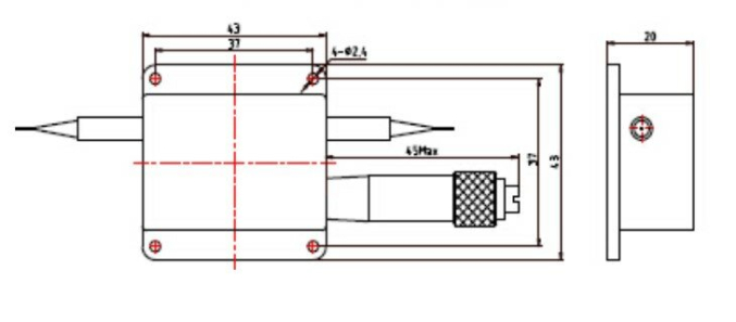 Перестраиваемый оптический фильтр 1310 нм с сохранением поляризации