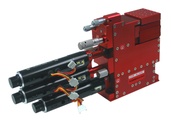 6-ти осевой моторизованный нанопозиционер L-P6-BBBMMM-N-2A-HN-SI