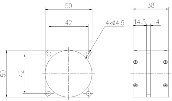 DK50 - Одноосевой волоконно-оптический гироскоп