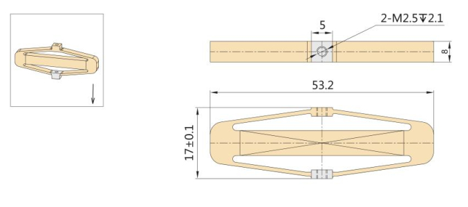 Усиленный пьезоактуатор 200A5