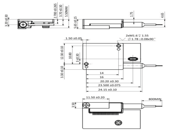 Перестраиваемый лазерный модуль Nano-iTLA, C-диапазон
