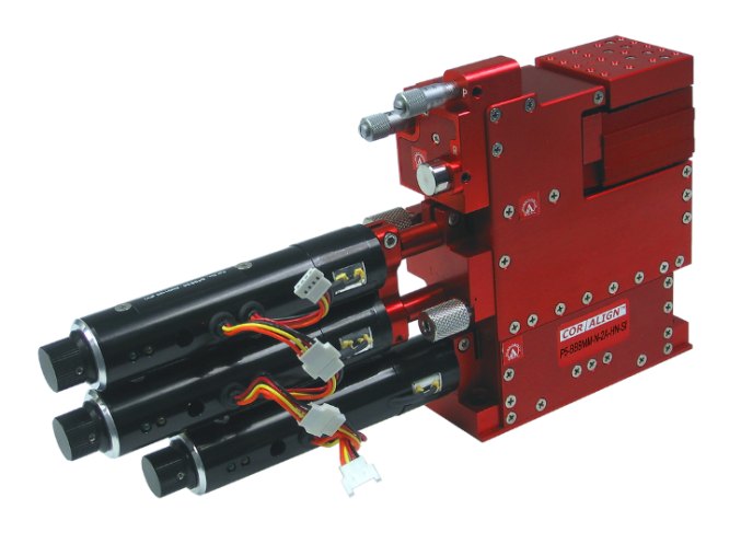 5-ти осевой полуавтоматический нанопозиционер L-P5-BBBMM-N-2A-HN-SI