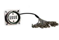 Многоканальные защищенные разъемы с MT феррулами