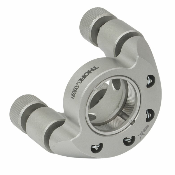 Держатель оптики Polaris с резьбой SM1, Ø1", 3 регулировочных винта