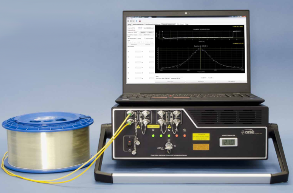 Распределенный датчик деформации и температуры (BOTDA+BOTDR) OzOptics