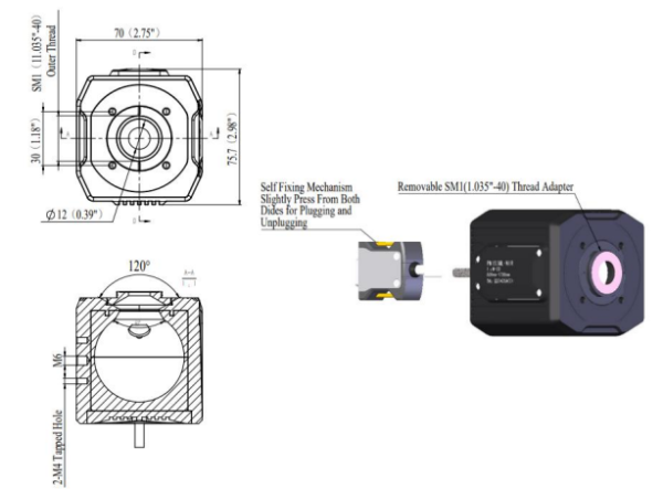 Интегрирующая сфера c фотодиодным детектором PMIS3WL-UVISNIR
