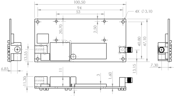 60 кГц драйвер Agiltron для переключателей серий NS