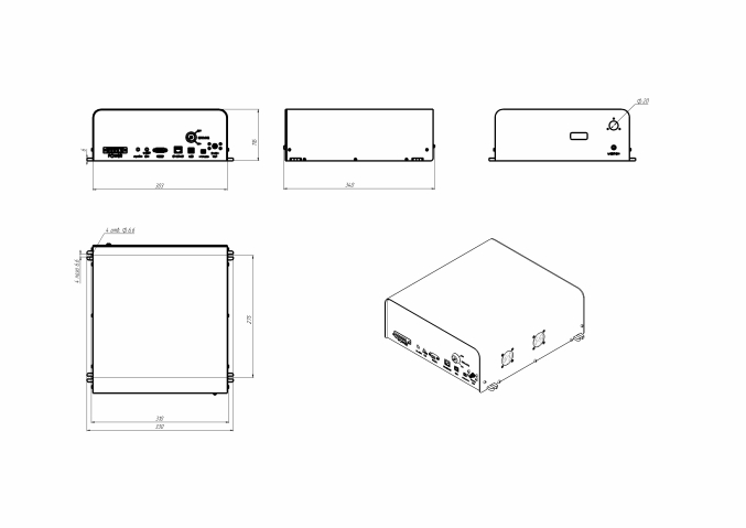 IGUL пикосекундный волоконный лазер