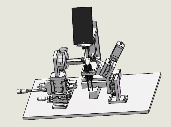 Станция для изготовления волоконных компонентов методом стыковки