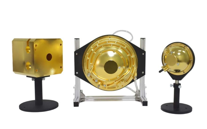 Интегрирующая сфера с золотым покрытием для ИК диапазона 