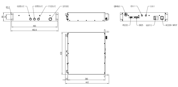 Высокомощный одномодовый ИК лазер NFL-IR-AM