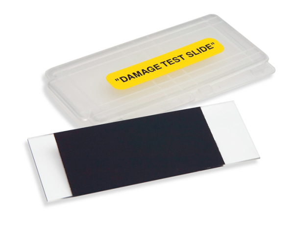 Пироэлектрический тестовый слайд - диффузное металлическое покрытие