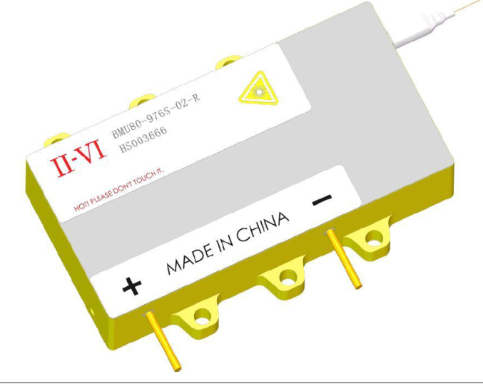 80 Вт 976 нм модуль BMU со стабилизацией длины волны