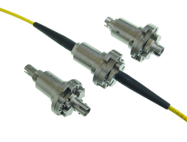 Герметичный одноканальный вращающийся оптический переход c FC розеткой