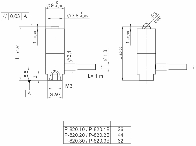 Пьезоактуаторы серии PICMA™ P-820